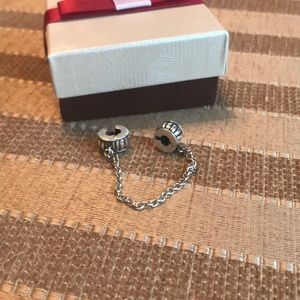 925 silver safety chain